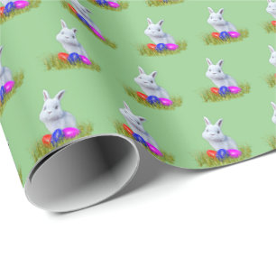 Süße Osterhasen-Geschenkverpackungspapier Geschenkpapier