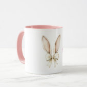 Süße Osterhasenohren Tasse (Vorderseite Links)