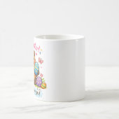 Süße Ostern Capybara Eier  Kaffeetasse (Mittel)