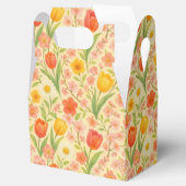Süße Ostern-/Frühjahrsmusterblumen Geschenkschachtel (Geöffnet)