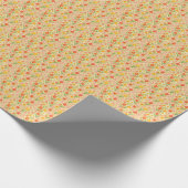 Süße Ostern/Frühling gemusterte Blumen Geschenkpapier (Ecke)