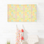 Süße Ostern-/Frühlingsmuster Banner (Insitu)