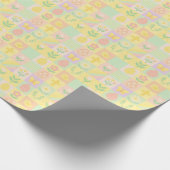 Süße Ostern-/Frühlingsmuster Geschenkpapier (Ecke)