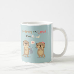Süße Otter, die total in dich verliebt ist Otter W Kaffeetasse