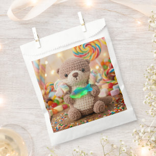 Süße Otter- und Gummifisch-Themen- Geburtstagsfeie Geschenktütchen