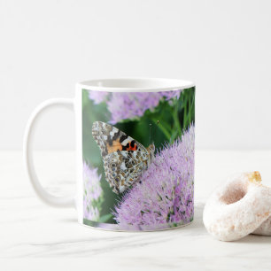 Süße Painted Lady Kaffeetasse
