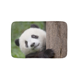 Süße Panda-Bärn-Malerei Badematte