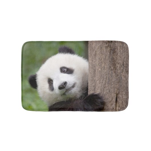 Süße Panda-Bärn-Malerei Badematte (Vorderseite)