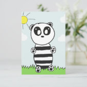 Süße Panda-Illustration (Stehend Vorderseite)