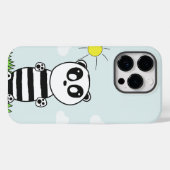 Süße Panda-Illustration Case-Mate iPhone Hülle (Rückseite (Horizontal))