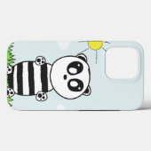 Süße Panda-Illustration Case-Mate iPhone Hülle (Rückseite (Horizontal))
