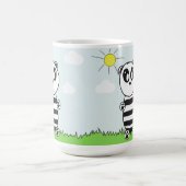 Süße Panda-Illustration Kaffeetasse (Mittel)