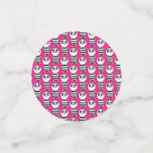 Süße Panda-Illustration Konfetti (Klein Vorderseite)