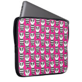 Süße Panda-Illustration Laptopschutzhülle (Vorne Rechts)