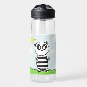 Süße Panda-Illustration Trinkflasche