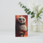 Süße Panda Karte (Stehend Vorderseite)