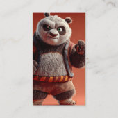Süße Panda Karte (Rückseite)