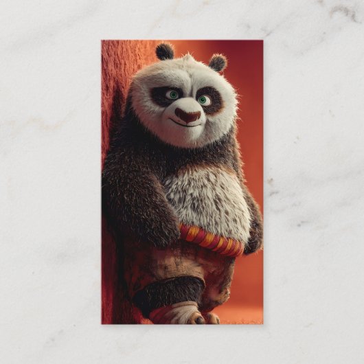 Süße Panda Karte (Vorderseite)
