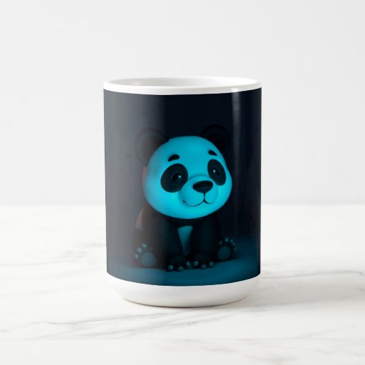 Süße Panda-Stimmung Kaffeetasse (Mittel)