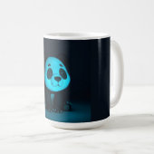 Süße Panda-Stimmung Kaffeetasse (VorderseiteRechts)