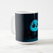 Süße Panda-Stimmung Kaffeetasse (Vorderseite Links)