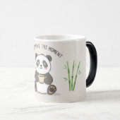Süße Panda-Tasse Verwandlungstasse (VorderseiteRechts)