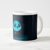 Süße Panda-Vibes Jumbo-Tasse (Vorderseite Rechts)
