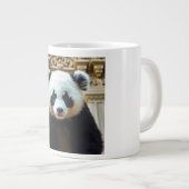 Süße Panda Vibes Jumbo-Tasse (Vorderseite Rechts)