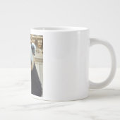 Süße Panda Vibes Jumbo-Tasse (Rechts)