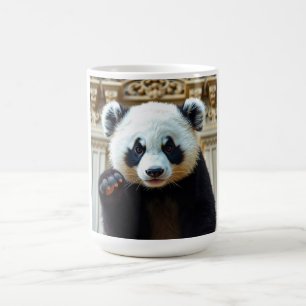 Süße Panda-Vibes Kaffeetasse