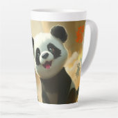 Süße Panda Vibes Milchtasse (Rechte Ecke)