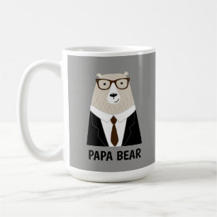 Süße Papa-Bär Vatertagsgeschenk Spezialtasse Kaffeetasse