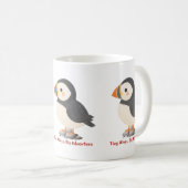 Süße Papageientaucher-Tasse Kaffeetasse (VorderseiteRechts)