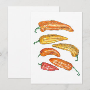 Süße Paprika Einladung