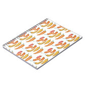 Süße Paprikaschoten Notizblock (Linke Seite)