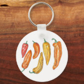 Süße Paprikaschoten Schlüsselanhänger (Vorderseite)