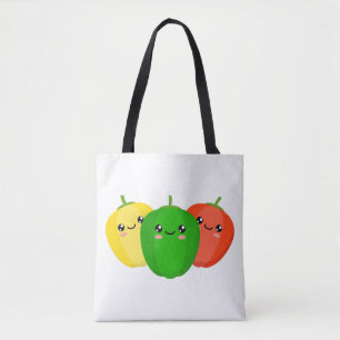 Süße Paprikaschoten Tasche