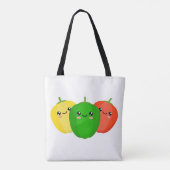 Süße Paprikaschoten Tasche (Rückseite)