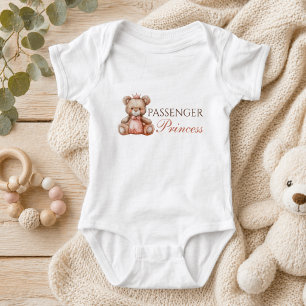 Süße Passagierprinzessin Baby Strampler
