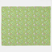 Süße Pastell-Babyzimmer-Muster-Plüschdecke Fleecedecke (Vorderseite (Horizontal))