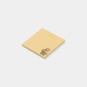 Süße Pastell-Barista-Capybara-Post-it-Notes Post-it Klebezettel (angewinkelt)