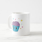 Süße Pastell-Cupcake-Kaffeetasse Kaffeetasse (Vorderseite Links)