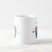 Süße Pastell-Cupcake-Kaffeetasse Kaffeetasse (Mittel)
