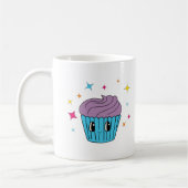 Süße Pastell-Cupcake-Kaffeetasse Kaffeetasse (Links)