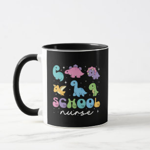 Süße Pastell-Dinosaurier-Schultasse für Kinder Tasse