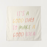 Süße Pastell-Hand-Lettering-Motivationszitat-Kunst
