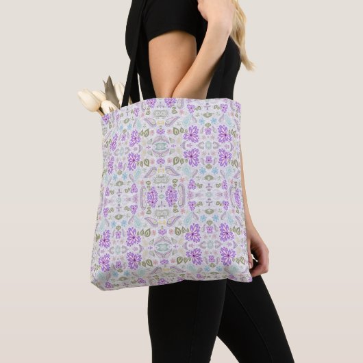 Süße Pastell-Paisleymuster Tasche (Von Nahem)