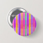 Süße Pastell-Regenbogenstreifen Button (Vorne & Hinten)