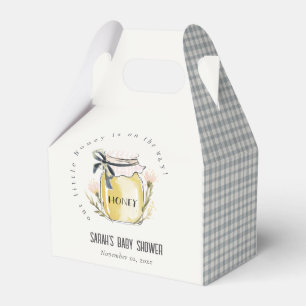 Süße Pastell-Wasserfarbe Honigglas-Baby-Party Geschenkschachtel