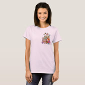 Süße Pastellfarben T-Shirt (Vorne ganz)